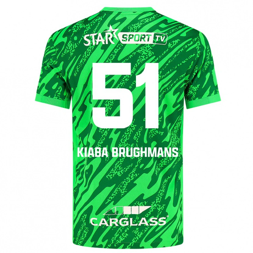 Danxen Dames Lucca Brughmans #51 Diepgroen Wit Keepersshirt 2025/26 T-Shirt