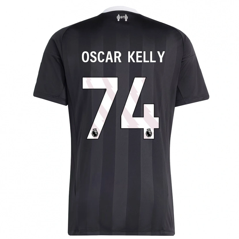 Danxen Dames Oscar Kelly #74 Zwart Wit Keepersshirt 2025/26 T-Shirt