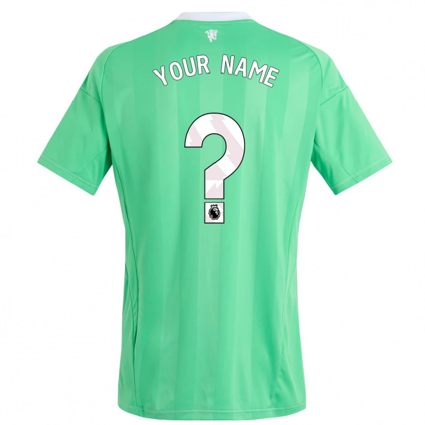 Danxen Dames Manchester United Smaragdgroen Keepersshirt 2025/26 T-Shirt
