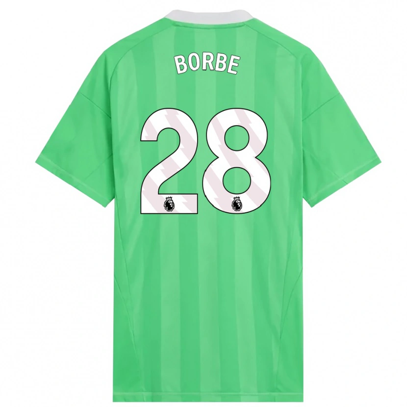 Danxen Dames Anneke Borbe #28 Lichtgroen Wit Keepersshirt 2025/26 T-Shirt
