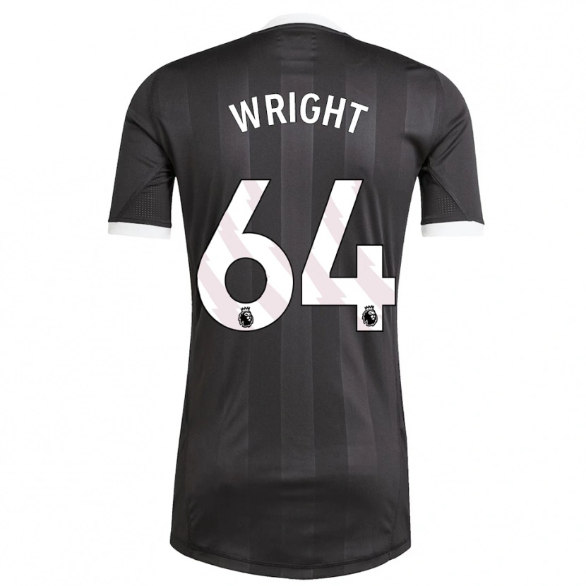 Danxen Dames James Wright #64 Zwart Wit Keepersshirt 2025/26 T-Shirt