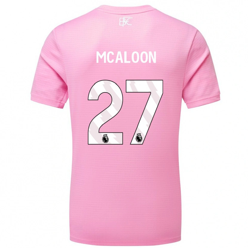 Danxen Dames Naoisha Mcaloon #27 Roze Wit Keepersshirt 2025/26 T-Shirt
