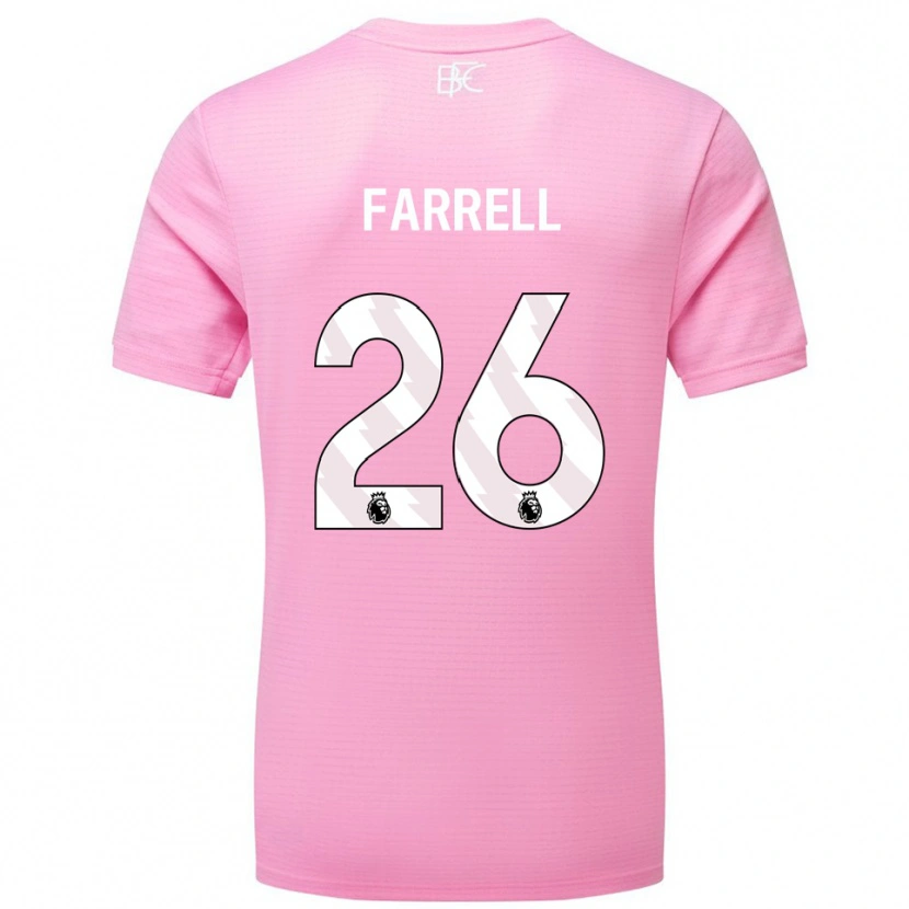 Danxen Dames Lucy Farrell #26 Roze Wit Keepersshirt 2025/26 T-Shirt