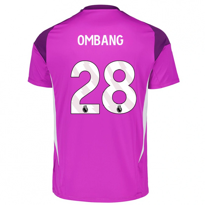 Danxen Dames Darryl Ombang #28 Paars Wit Keepersshirt 2025/26 T-Shirt