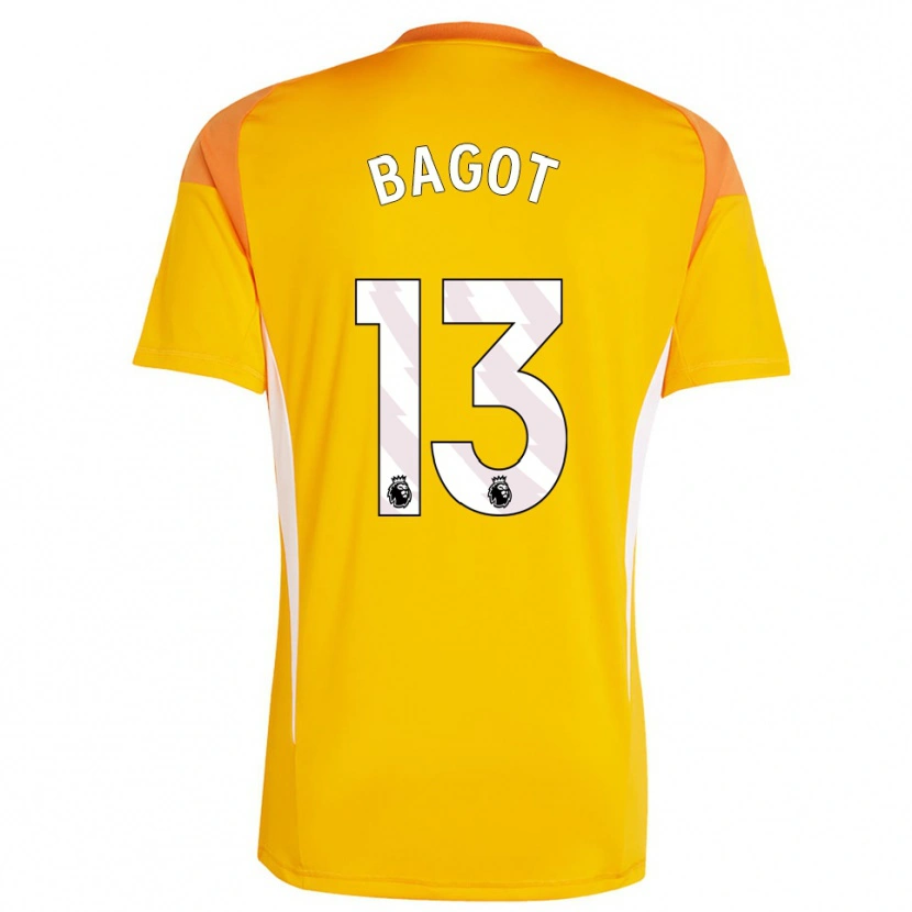 Danxen Dames Matthew Bagot #13 Oranje Wit Keepersshirt 2025/26 T-Shirt