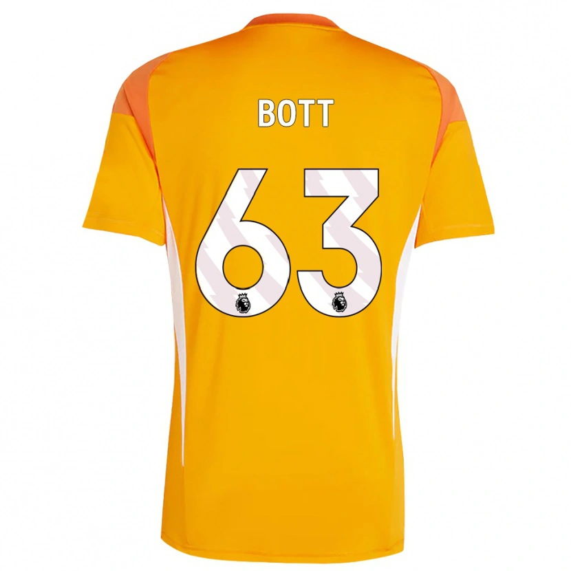 Danxen Dames Aaron Bott #63 Oranje Wit Keepersshirt 2025/26 T-Shirt