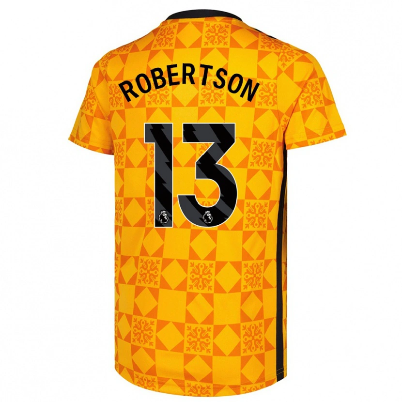 Danxen Dames Finley Robertson #13 Geel Zwart Keepersshirt 2025/26 T-Shirt