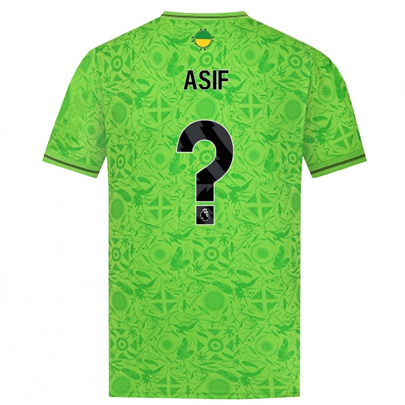 Danxen Dames Dawood Asif #0 Groen Zwart Keepersshirt 2025/26 T-Shirt