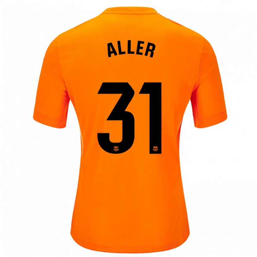 Danxen Dames Eder Aller #31 Oranje Zwart Keepersshirt 2025/26 T-Shirt