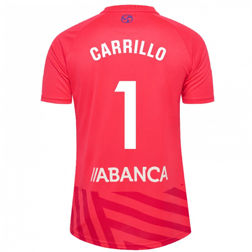 Danxen Dames Coke Carrillo #1 Rood Wit Keepersshirt 2025/26 T-Shirt