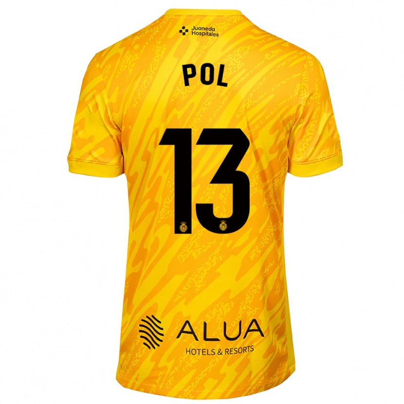 Danxen Dames Joan Pol #13 Oranje Zwart Keepersshirt 2025/26 T-Shirt