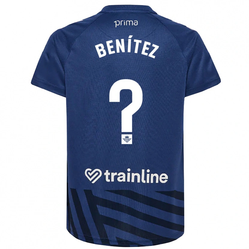 Danxen Dames David Benítez #0 Koninklijk Blauw Wit Keepersshirt 2025/26 T-Shirt