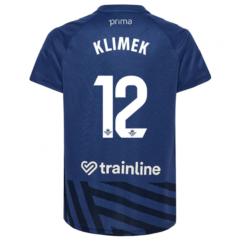 Danxen Dames Bruno Klimek #12 Koninklijk Blauw Wit Keepersshirt 2025/26 T-Shirt