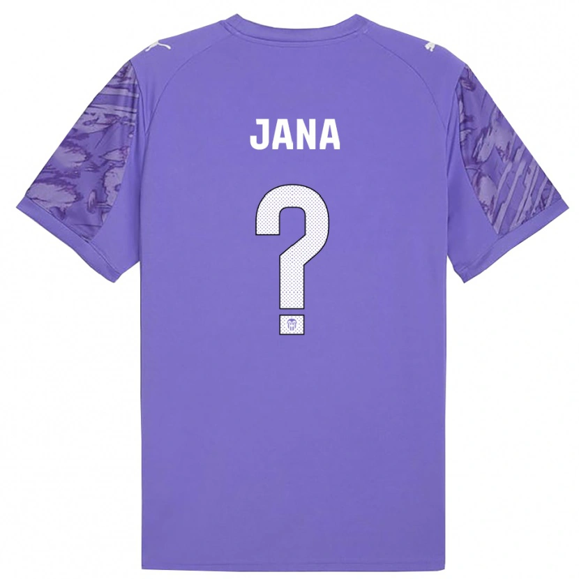 Danxen Dames Jana Xin Henseler Gallego #0 Lila Wit Keepersshirt 2025/26 T-Shirt