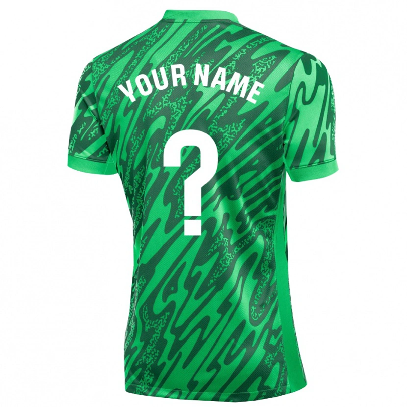 Danxen Dames Elche CF Donkergroen Wit Keepersshirt 2025/26 T-Shirt