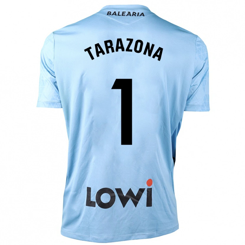 Danxen Dames Andrea Tarazona #1 Lichtblauw Zwart Keepersshirt 2025/26 T-Shirt