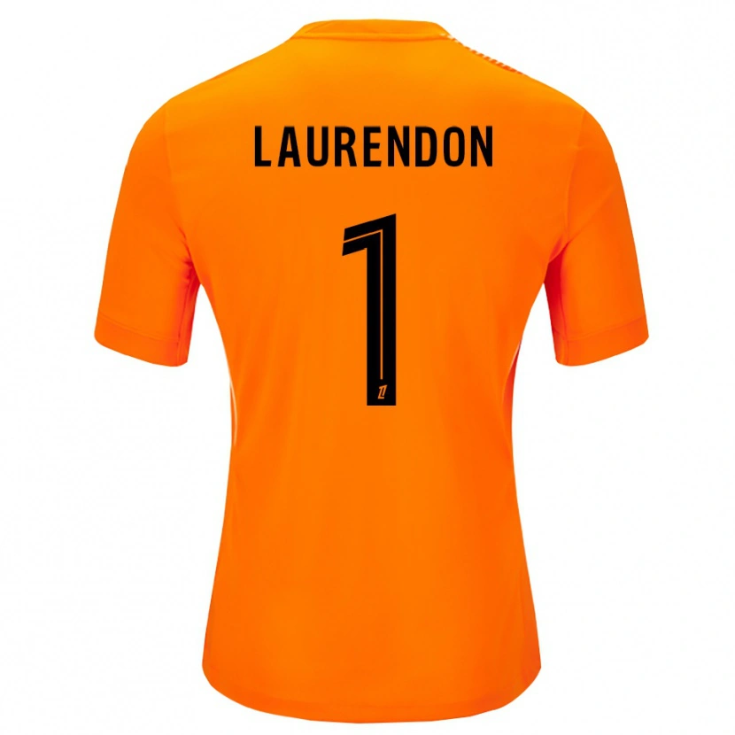 Danxen Dames Bilal Laurendon #1 Oranje Zwart Keepersshirt 2025/26 T-Shirt