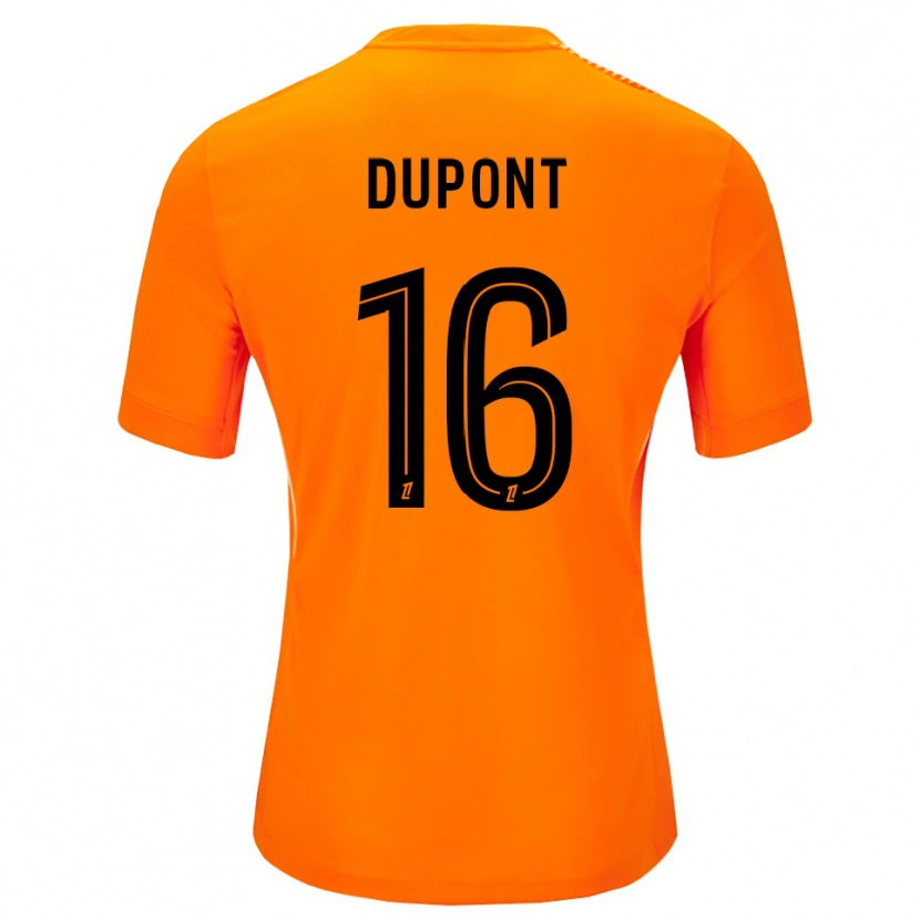 Danxen Dames Raphaël Dupont #16 Oranje Zwart Keepersshirt 2025/26 T-Shirt
