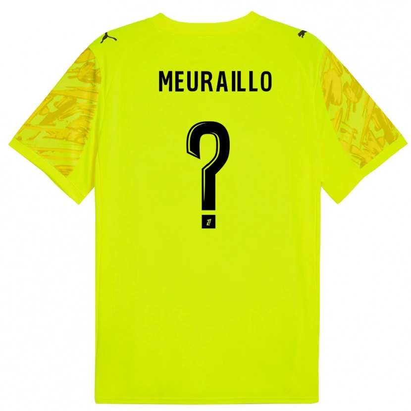 Danxen Dames Thâo Mouapa Mwa Meuraillo #0 Fluorescerend Groen Geel Keepersshirt 2025/26 T-Shirt