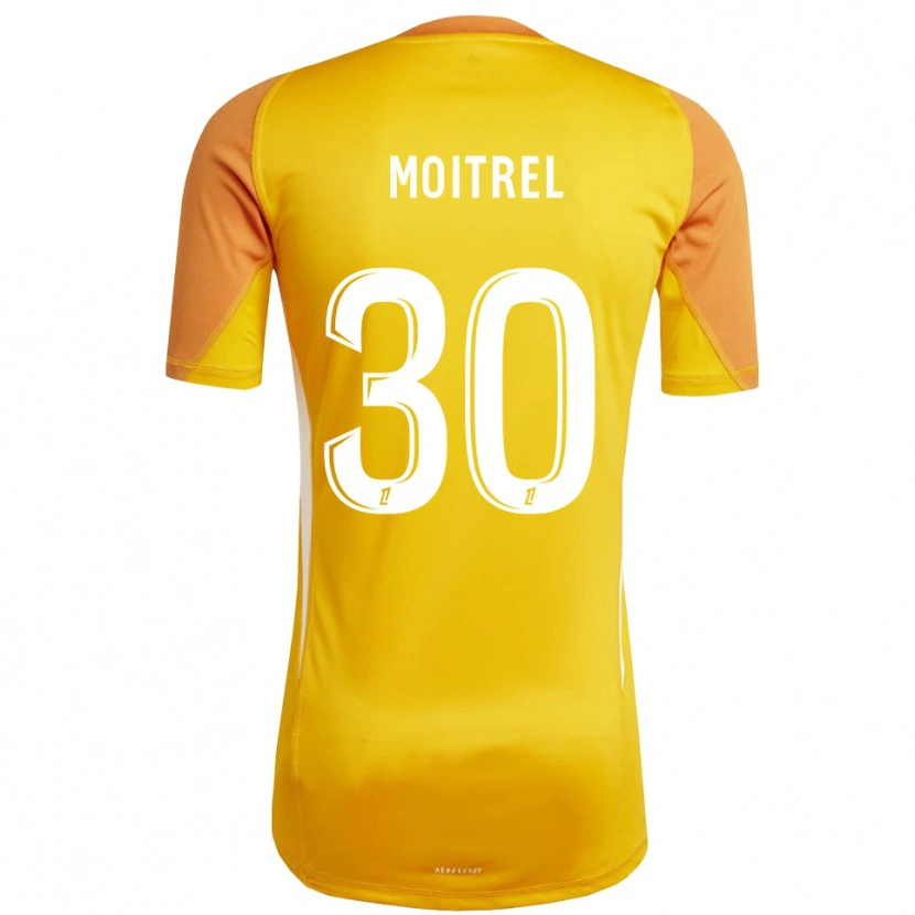 Danxen Dames Pauline Moitrel #30 Oranje Wit Keepersshirt 2025/26 T-Shirt
