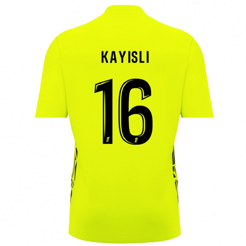 Danxen Dames Mehmet Kayisli #16 Fluorescerend Groen Keepersshirt 2025/26 T-Shirt