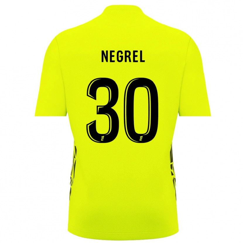 Danxen Dames Tom Negrel #30 Fluorescerend Groen Keepersshirt 2025/26 T-Shirt