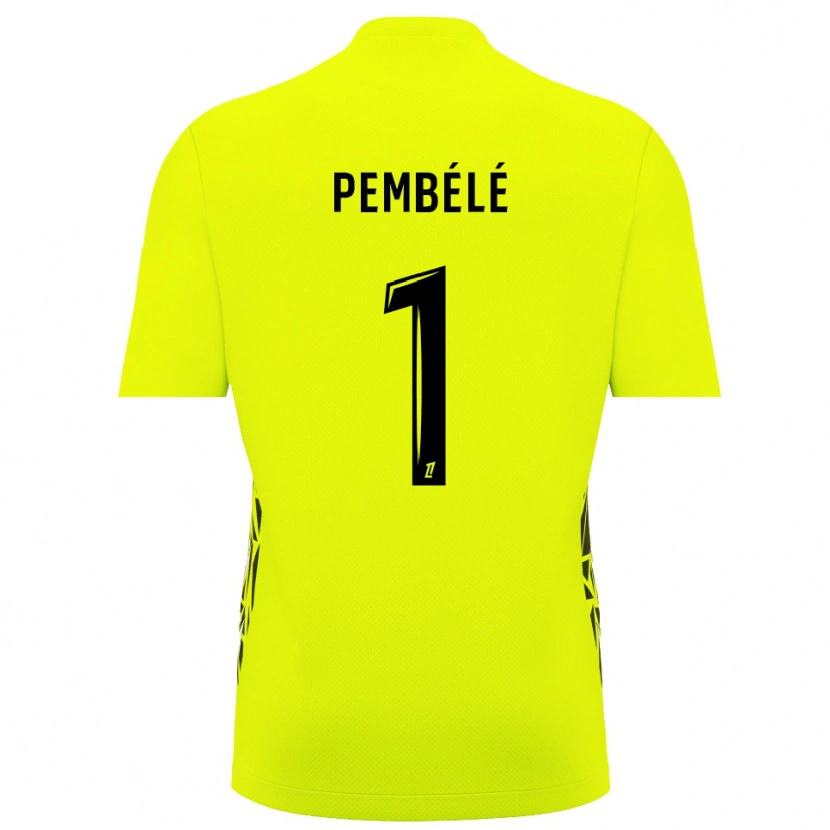 Danxen Dames Willange Pembélé #1 Fluorescerend Groen Keepersshirt 2025/26 T-Shirt