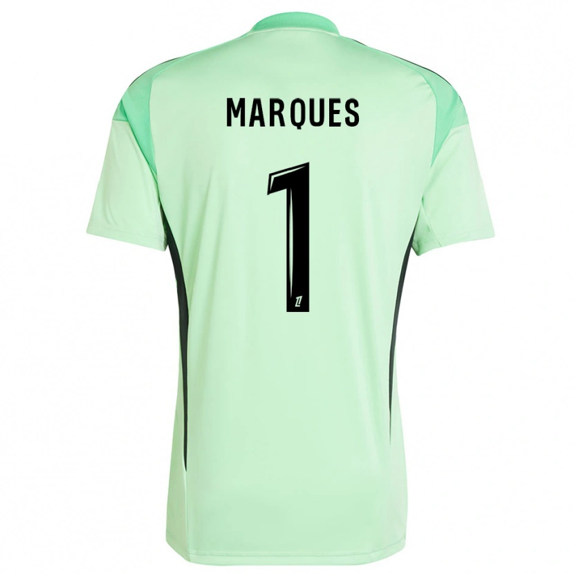 Danxen Dames Inès Marques #1 Lichtgroen Zwart Keepersshirt 2025/26 T-Shirt