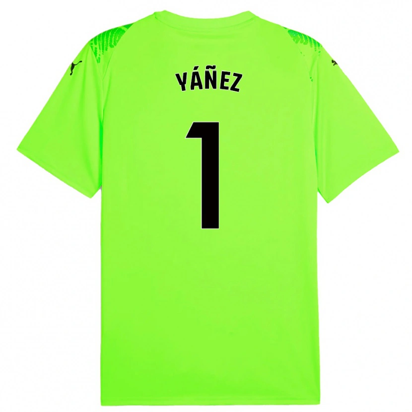 Danxen Dames Rubén Yáñez #1 Grasgroen Keepersshirt 2025/26 T-Shirt