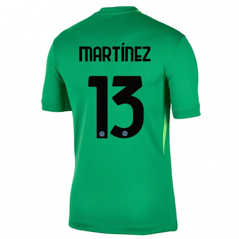 Danxen Dames Josep Martínez #13 Licht Groen Zwart Keepersshirt 2025/26 T-Shirt