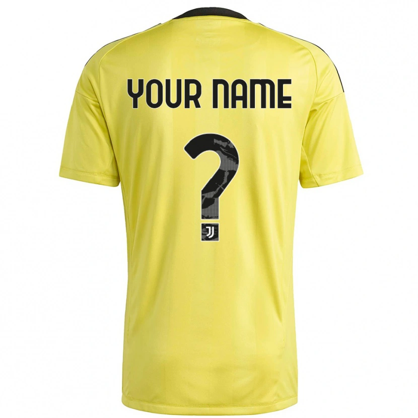 Danxen Dames Juventus Geel Wit Keepersshirt 2025/26 T-Shirt