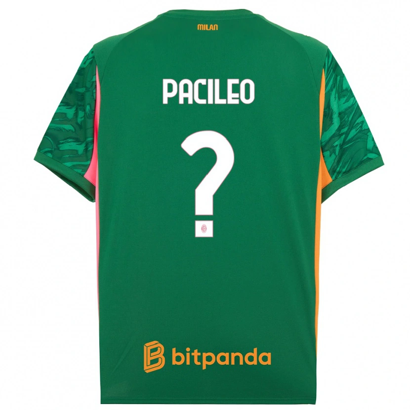 Danxen Dames Alessandro Pacileo #0 Groen Oranje Roze Keepersshirt 2025/26 T-Shirt