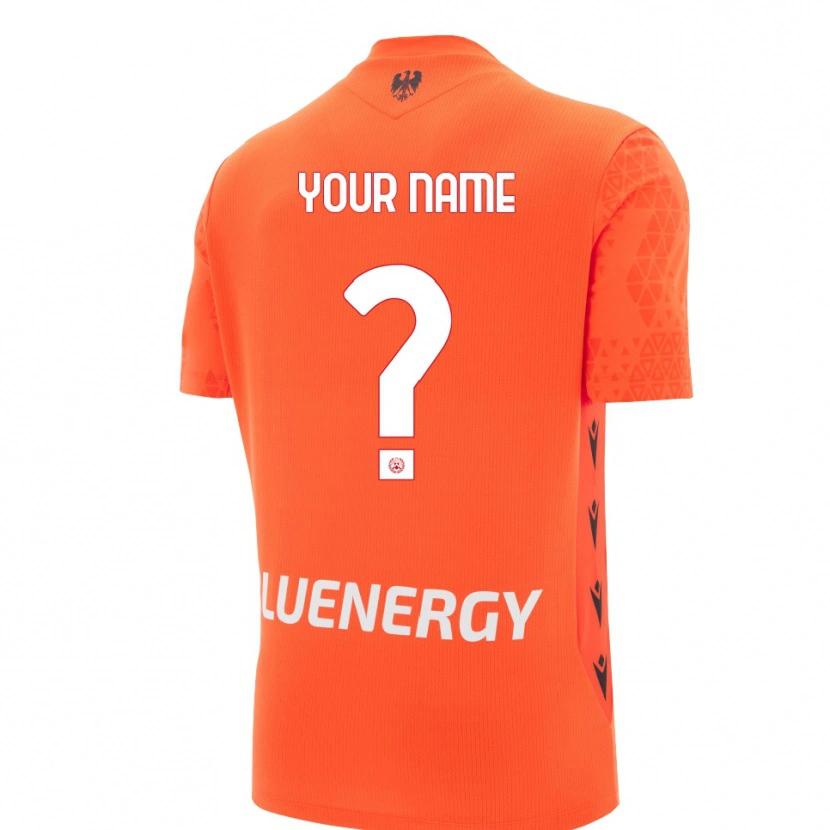 Danxen Dames Udinese Calcio Oranje Rood Zwart Keepersshirt 2025/26 T-Shirt