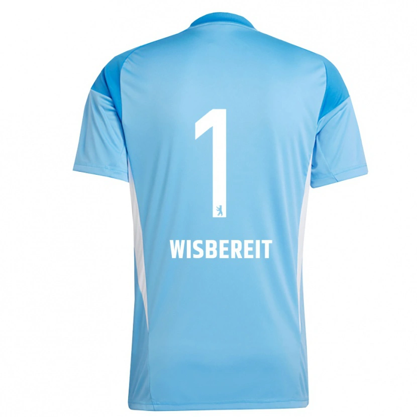Danxen Dames Tom Wisbereit #1 Blauw Zwart Keepersshirt 2025/26 T-Shirt