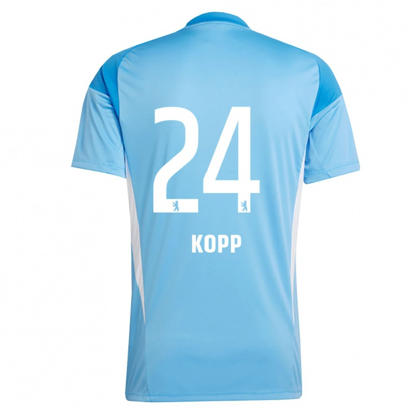 Danxen Dames Marvin Kopp #24 Blauw Zwart Keepersshirt 2025/26 T-Shirt