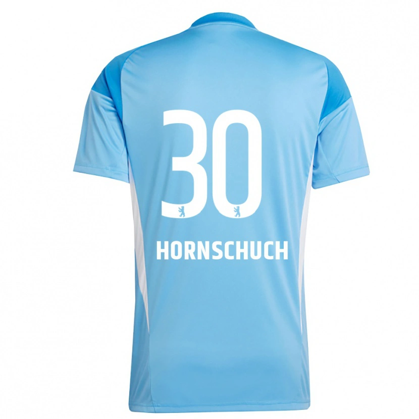 Danxen Dames Sarah Hornschuch #30 Blauw Zwart Keepersshirt 2025/26 T-Shirt