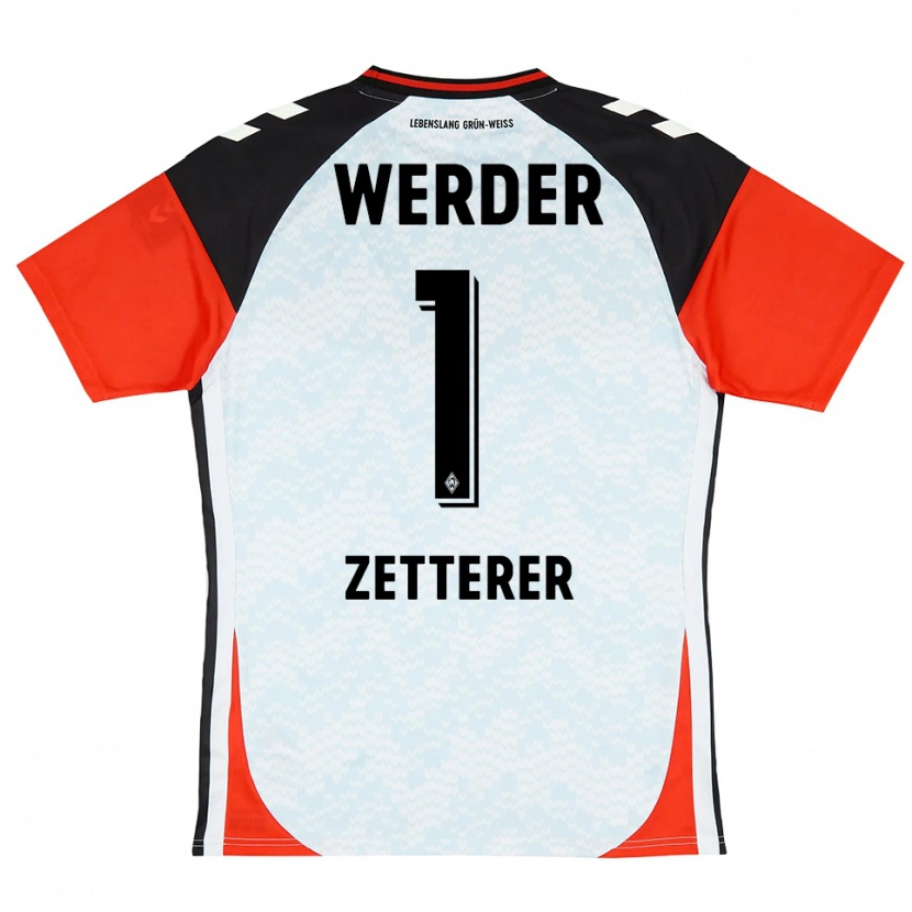 Danxen Dames Michael Zetterer #1 Zwart Rood Geel Keepersshirt 2025/26 T-Shirt