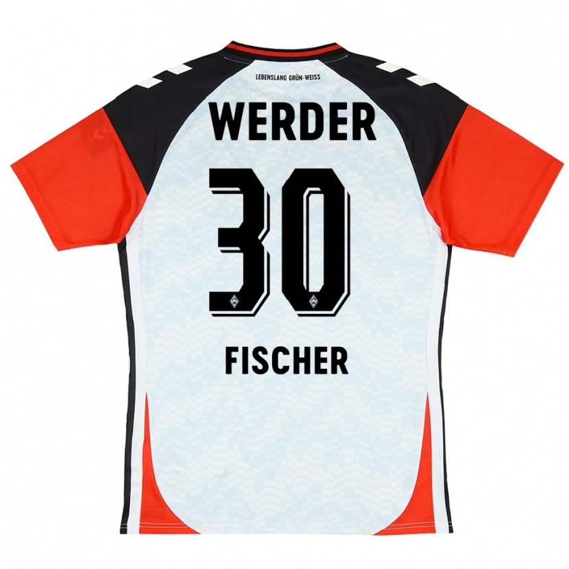 Danxen Dames Vanessa Fischer #30 Zwart Rood Geel Keepersshirt 2025/26 T-Shirt