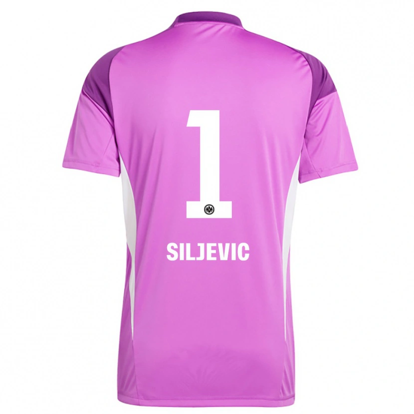 Danxen Dames Amil Siljevic #1 Lila Wit Keepersshirt 2025/26 T-Shirt