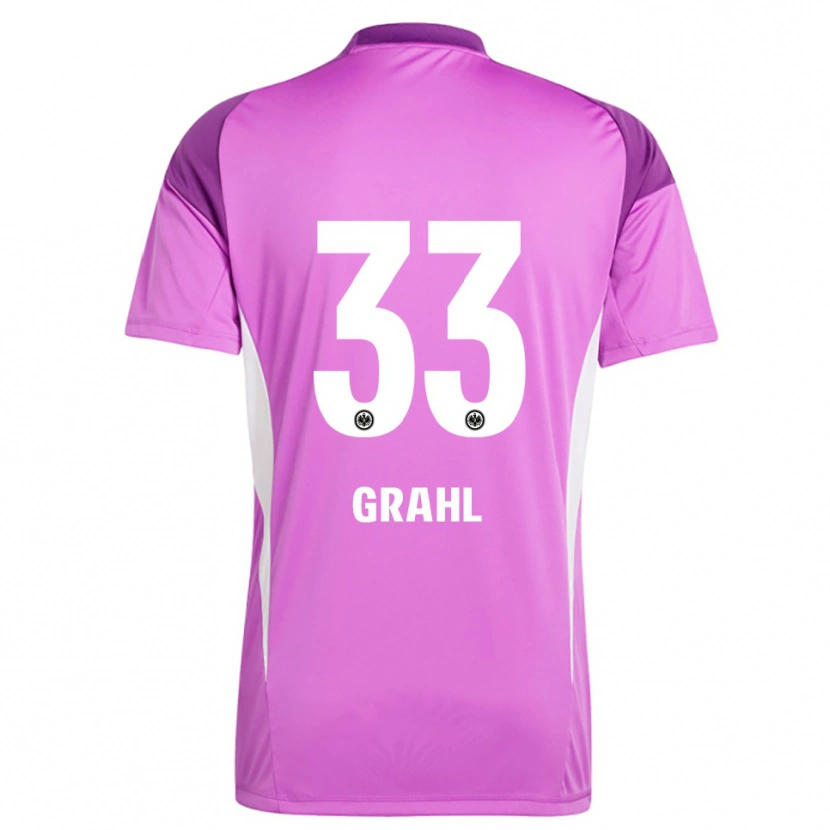 Danxen Dames Jens Grahl #33 Lila Wit Keepersshirt 2025/26 T-Shirt