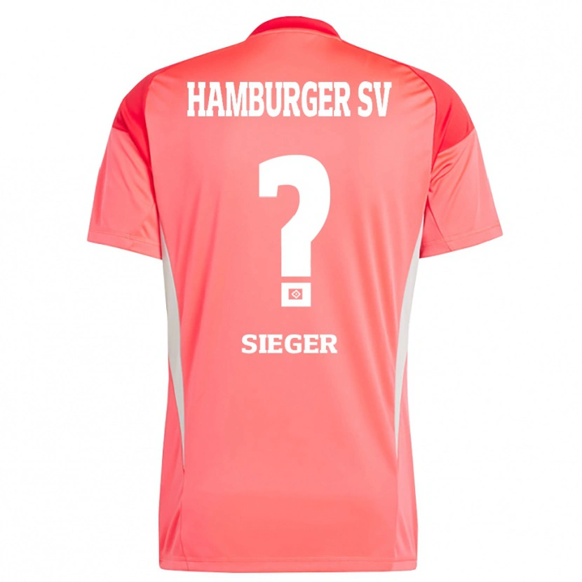 Danxen Dames Laura Sieger #0 Rood Oranje Keepersshirt 2025/26 T-Shirt