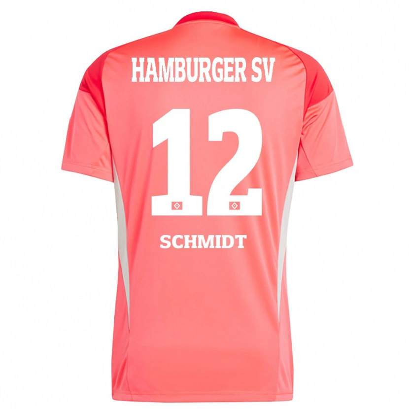 Danxen Dames Bennet Schmidt #12 Rood Oranje Keepersshirt 2025/26 T-Shirt