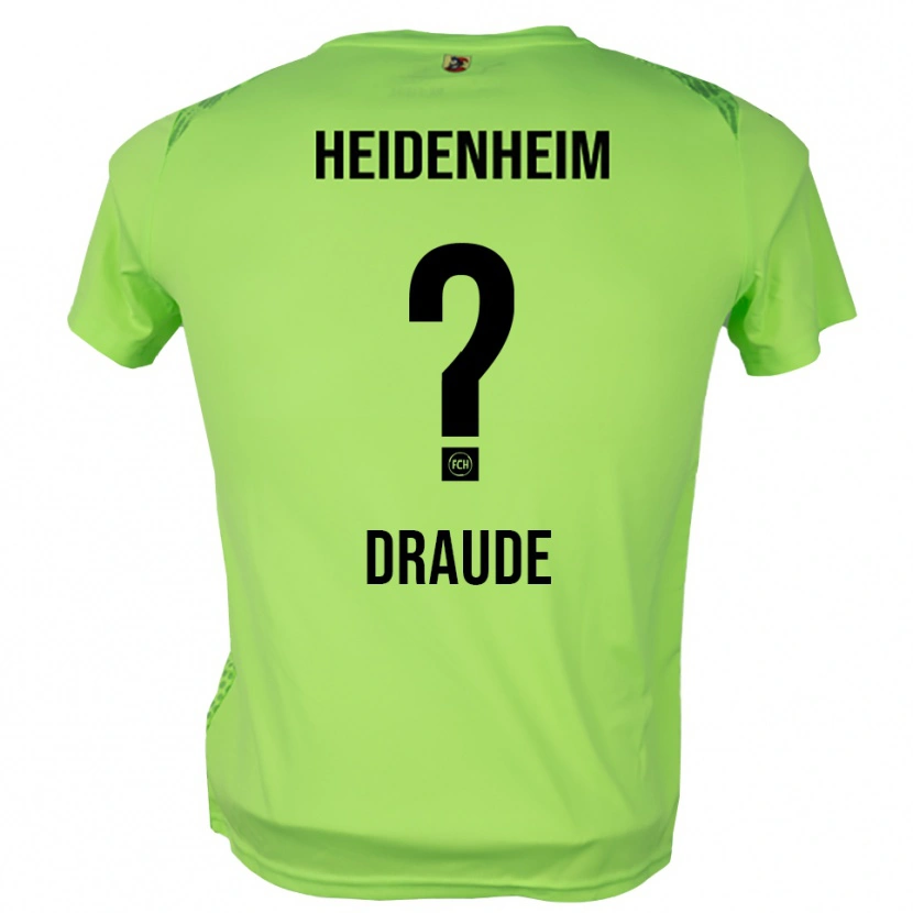 Danxen Dames Michel Draude #0 Bleek Groen Keepersshirt 2025/26 T-Shirt