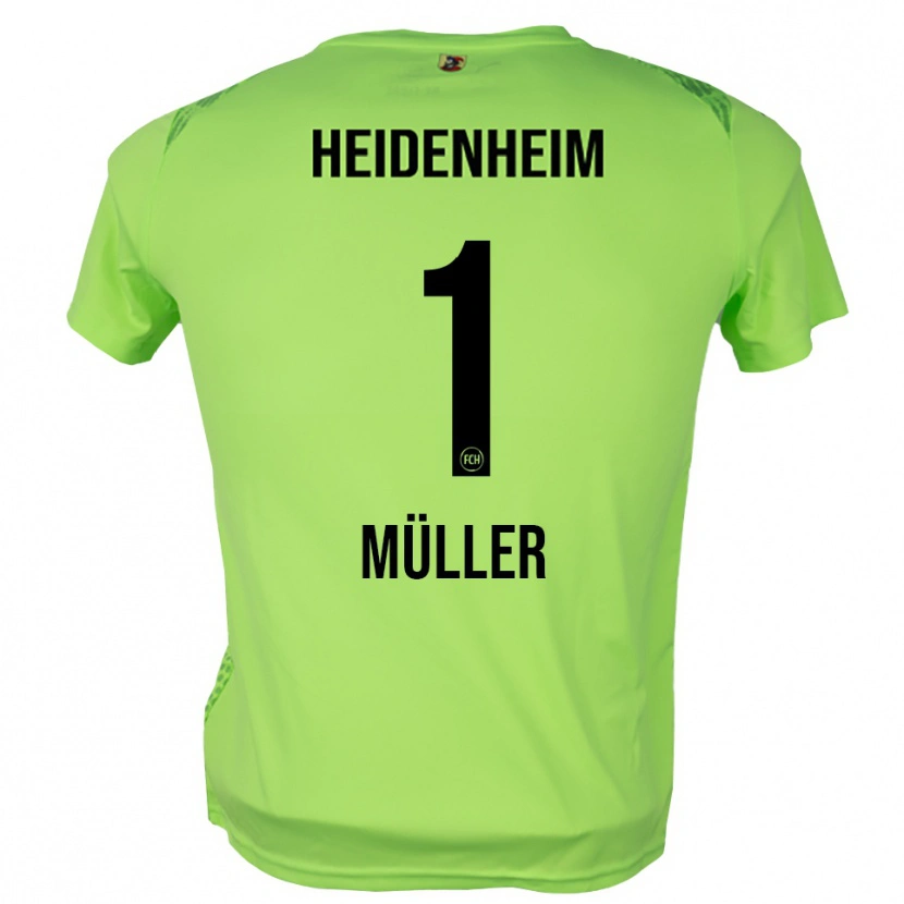 Danxen Dames Kevin Müller #1 Bleek Groen Keepersshirt 2025/26 T-Shirt