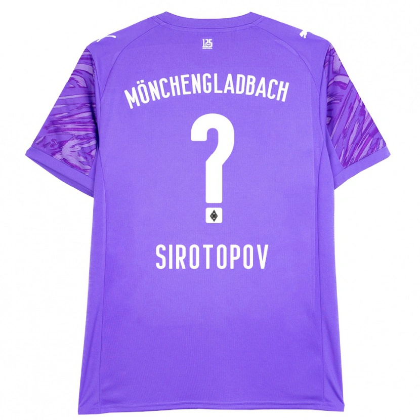 Danxen Dames Artem Sirotopov #0 Lila Wit Keepersshirt 2025/26 T-Shirt