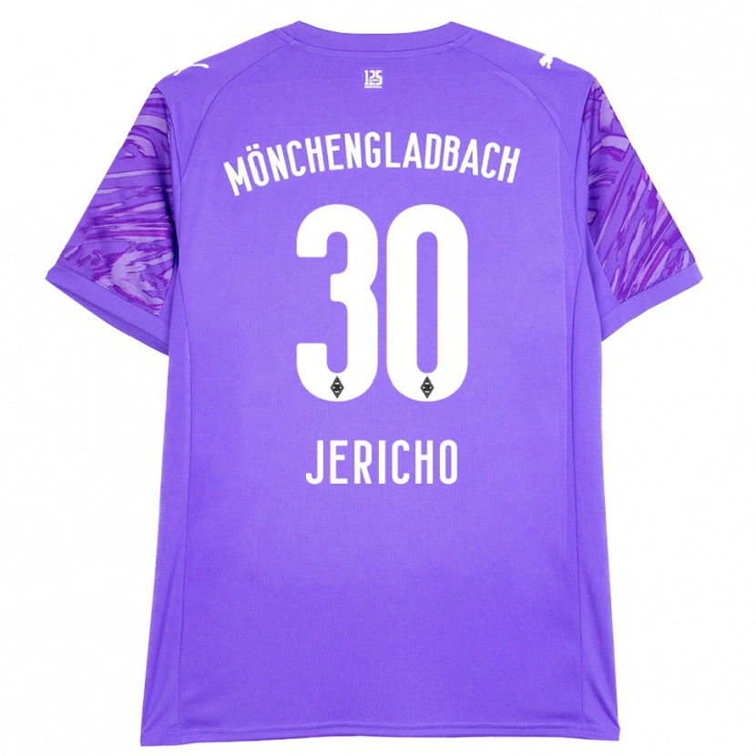 Danxen Dames Aidan Jericho #30 Lila Wit Keepersshirt 2025/26 T-Shirt