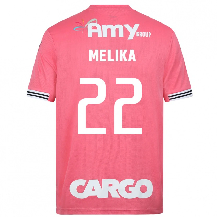 Danxen Dames Ofek Melika #22 Roze Wit Keepersshirt 2025/26 T-Shirt