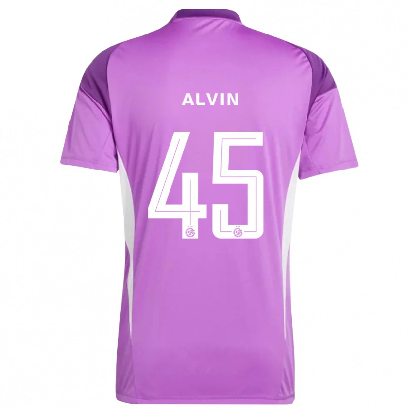 Danxen Dames Glenn Alvin #45 Lila Paars Keepersshirt 2025/26 T-Shirt