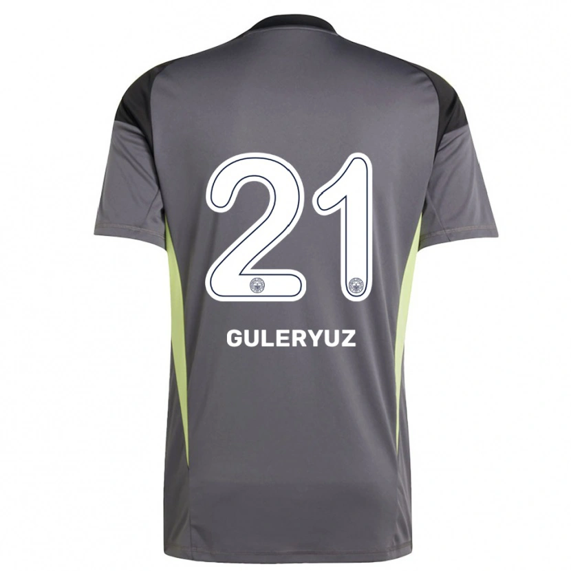 Danxen Dames Göknur Güleryüz #21 Dim Grijs Zwart Keepersshirt 2025/26 T-Shirt