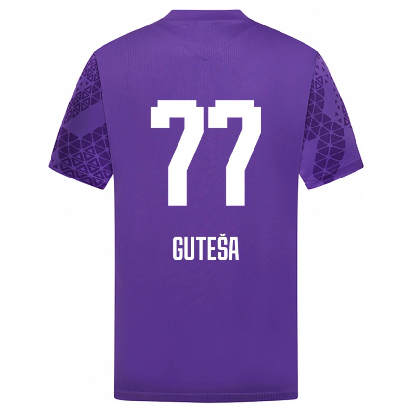 Danxen Dames Ivan Guteša #77 Indigo Wit Keepersshirt 2025/26 T-Shirt